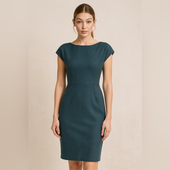J. Crew Dresses & Skirts - 💖J. Crew Teal Midi Dress